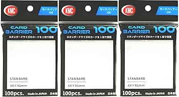 Amazon.co.jp: スリーブ 3個セット KMC / カードバリア100 : ホビー